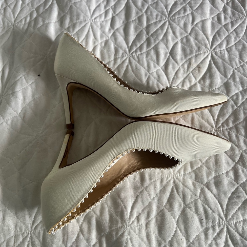 Elegant White Women's Heels
